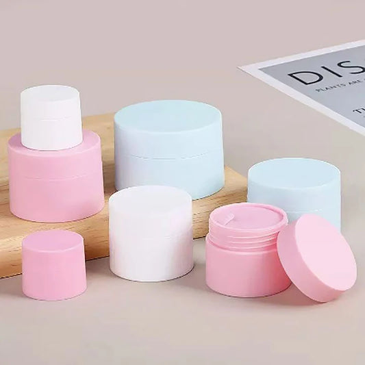 Empty Cosmetic Jars – Travel Containers for Creams & Lip Balm (5–50ml)