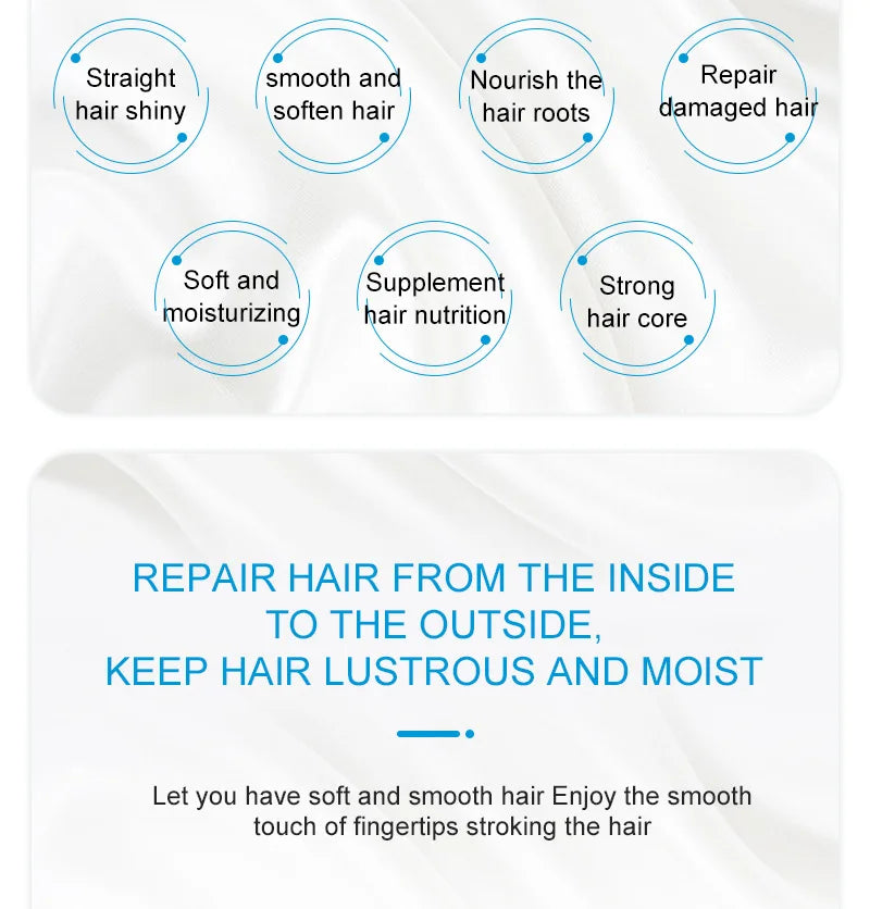 Keratin Hair Mask 5 Seconds Repair Damaged Hair Quality Improve Rough Restore Soft Hair Salon Conditioner Set 1000ml Shampoo
