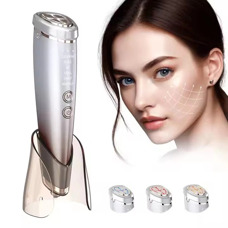 6 In1 Beauty Machine Multifunctional High Definition RF Beauty Instrument for Facial Lifting and Tightening of The Face and Eyes