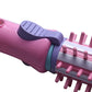 Travel Hair Styler – 2-in-1 Curler & Straightener Hot Brush
