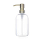 Clear Shampoo & Body Wash Dispenser Set – Stainless Pump