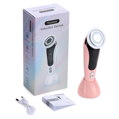 Multifunctional Facial Massager EMS Facial Beauty Massage Device Face Cleaning LED Skin Rejuvenation Lifting Tighten Care