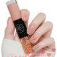 2-in-1 Glitter Nail Polish – Long-Lasting Quick-Dry Gel