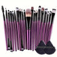 Makeup Brush Set (8–20pcs) – Foundation & Eyeshadow