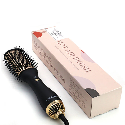LISARPO Blowout Brush – Professional Hot Air Volumizer Styler