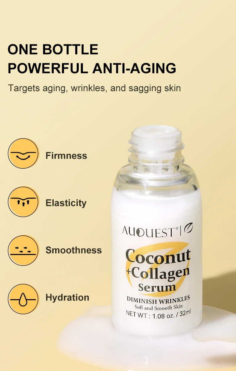 Collagen Face Serum Anti Wrinkle Whitening Hyaluronic Acid Serum Lifting Firming Anti Aging Facial Skin Care Beauty Cosmetics