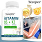 Vitamin D + K Supplement – Bone, Joint & Immune Health (120 Ct)