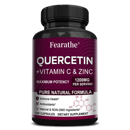 Quercetin + Vitamin C + Zinc – Immune Support