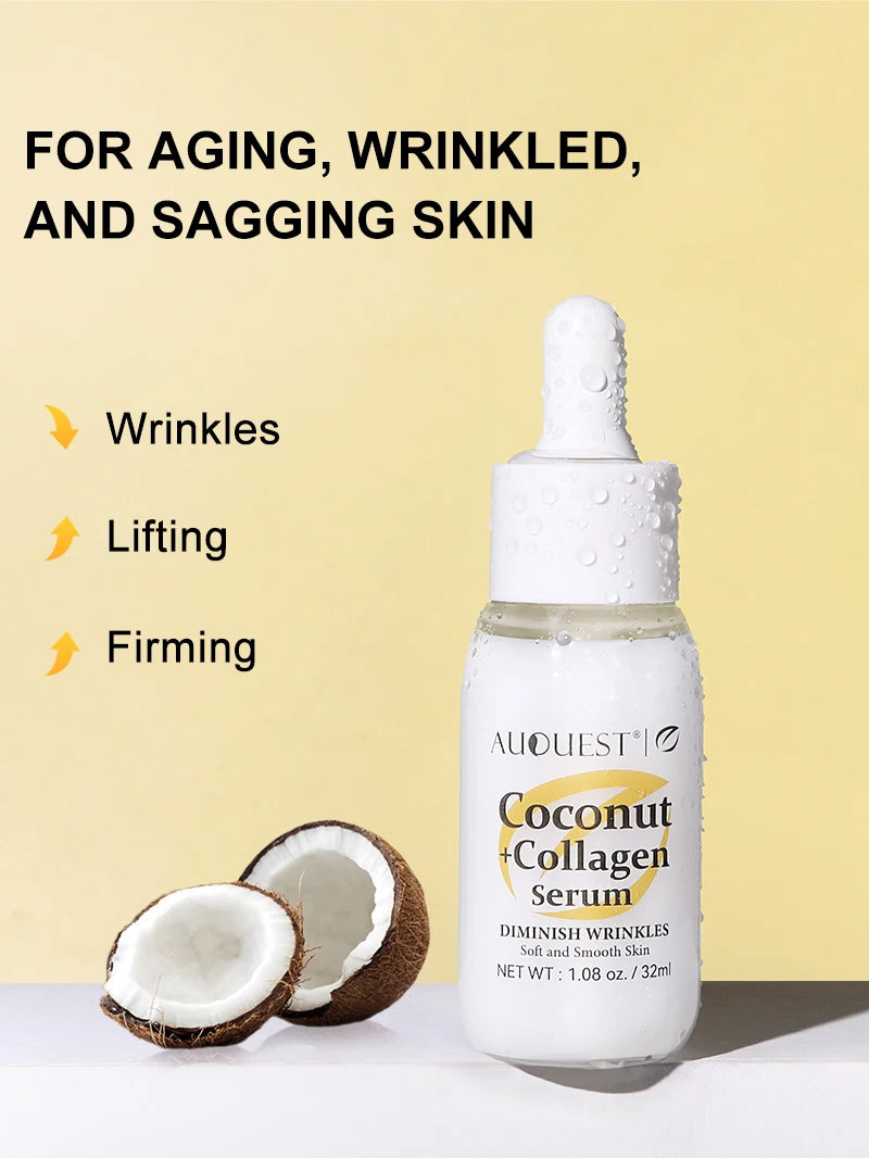 Collagen Face Serum Anti Wrinkle Whitening Hyaluronic Acid Serum Lifting Firming Anti Aging Facial Skin Care Beauty Cosmetics