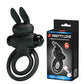 Vibrating Silicone Cock Ring – 10 Speeds