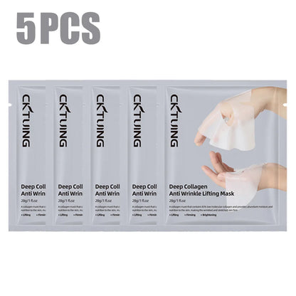 Collagen Face Masks 5PCS – Hydrating & Brightening