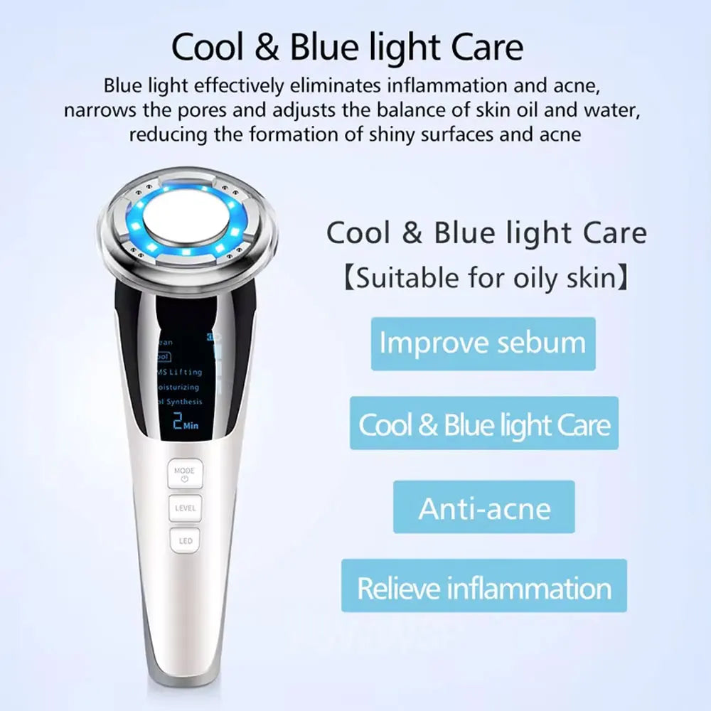 USB Powered Microcurrent Facial Massager For Face Lifting Skin Tightening