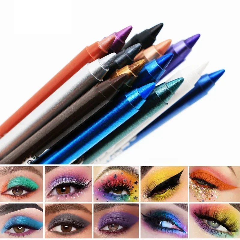 Colorful Eyeliner Pencil – Waterproof Quick-Dry Makeup
