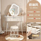 Simple Vanity Table Classic Vintage Drawer Storage Vanity Table European Modern Table Coiffeuse Maquillage Bedroom Furniture