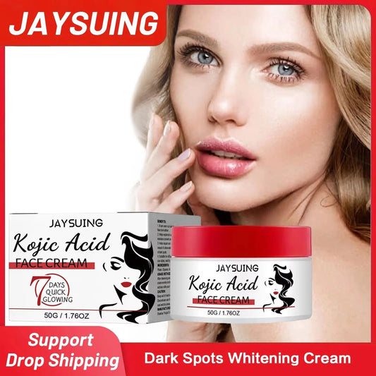 Dark Spot Whitening Face Cream – Kojic Acid, Anti-Freckle, Melasma Care