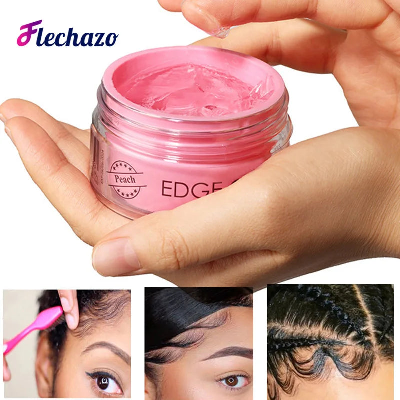 Edge Control Gel Kit – Baby Hair Styler with Brush