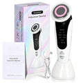 7 In 1 LED Light Therapy Facial Massager Serum Infusion Rechargeable Device