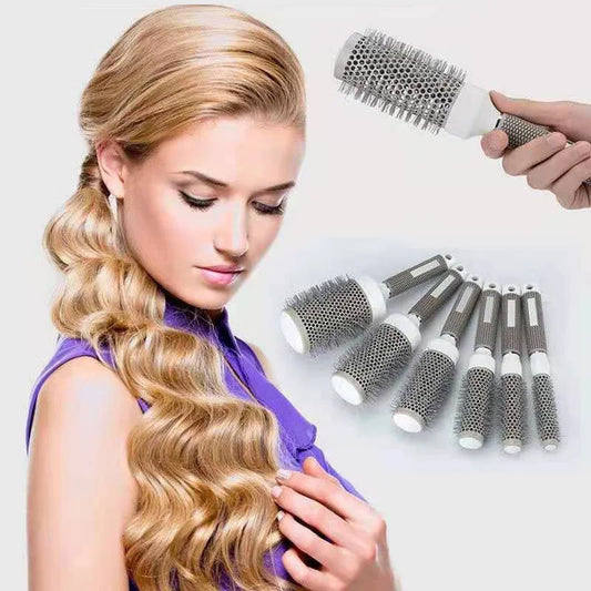 Round Hair Brush – Curling & Styling Salon Hair Comb