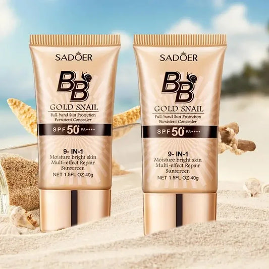 Gold Snail BB Cream SPF50+ – Whitening Sunscreen Foundation