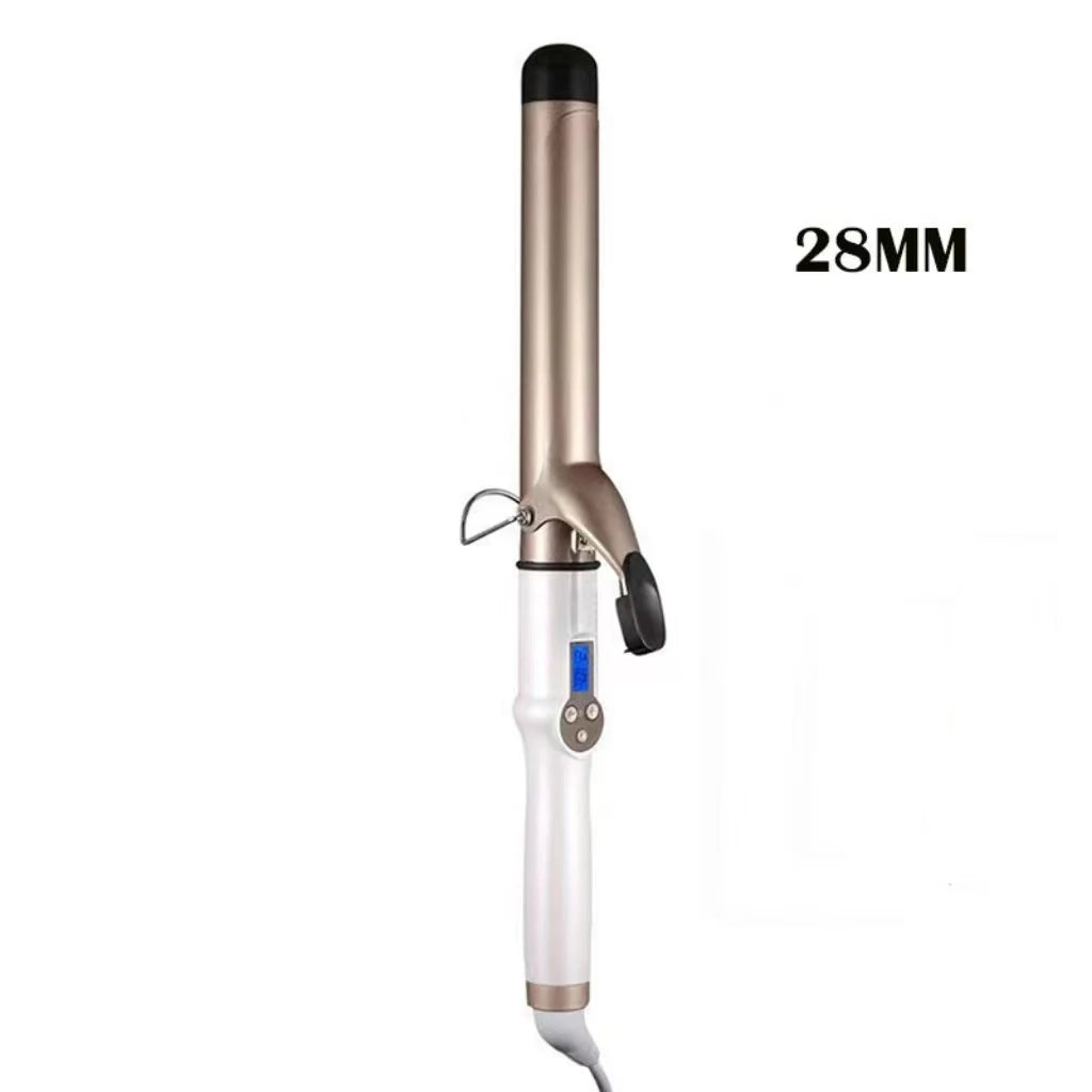 LCD Hair Curler Wand – Professional Curling Iron 9–38mm