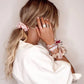 3-Piece Silk Scrunchies – Pure Mulberry Hair Ties