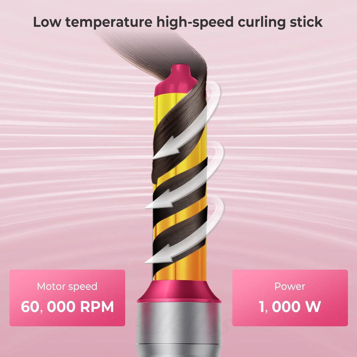 5-in-1 Negative Ion Hot Air Styling Brush - image 2