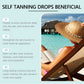 Self Tanning Drops Bronzed Sunless Solarium Sexy Suntan Sun UV Block Tanner Indoor Naturally Darken Face Body Beauty Essence Oil