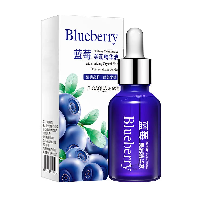 4PCS Blueberry Skincare Set – Serum, Cream, Toner & Eye Care