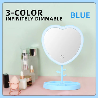 Portable LED Makeup Mirror Compact