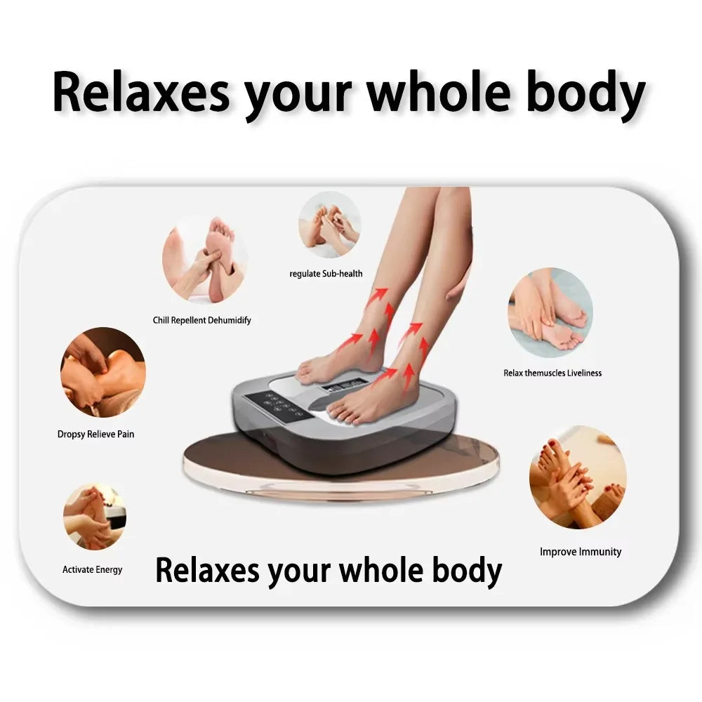 Terahertz Foot Massage Device – Body Slimming Therapy Machine