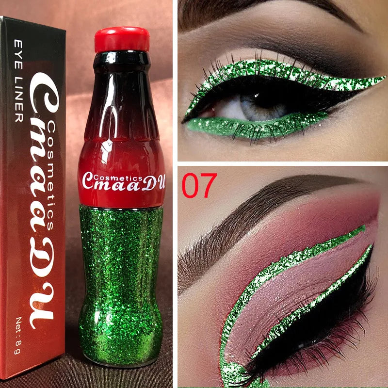 Glitter Liquid Eyeliner Waterproof Long Lasting Diamond Durable  Shiny Sequins Eye Pencil Makeup Beauty Makeup Tools maquiagem