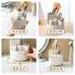 360° Rotating Brush Holder – Vanity Makeup Organizer