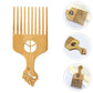 Plastic Hair Comb – Beard & Afro Styling Pick for Men