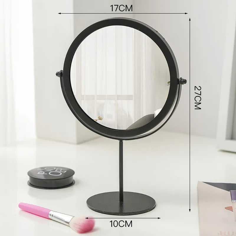 Oval Wall-Mount Vanity Mirror