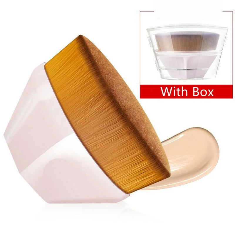 Hexagon Foundation Powder Makeup Brush