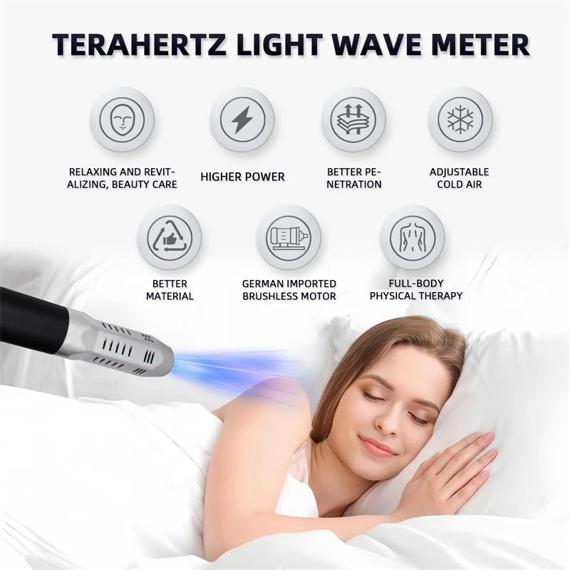 Itera Care Terahertz DS-808 Cell Hyperther Instrument Light Wave Cell Physical Therapy Instrument Multiple Functions Thz Masser
