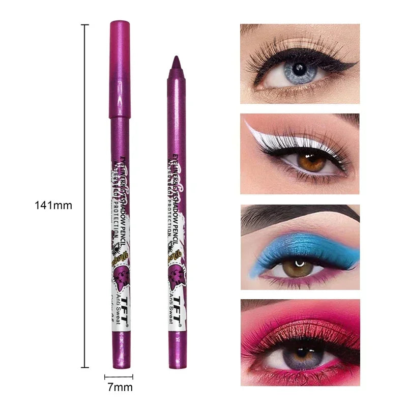 Colorful Eyeliner Pencil – Waterproof Quick-Dry Makeup