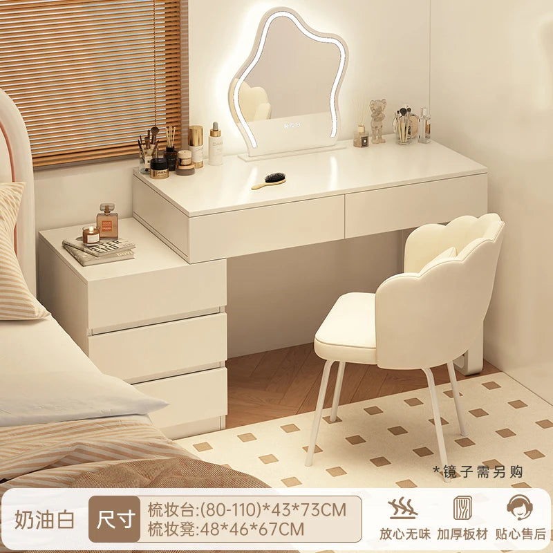 Nordic Vanity Table with Storage