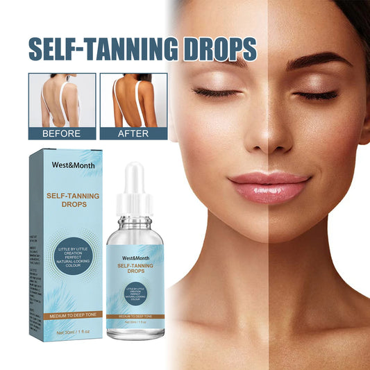 30ml Self Tanning Essence Outdoor Tanning Body Skin Hydration Moisturizing Sun Help Tanning Essence