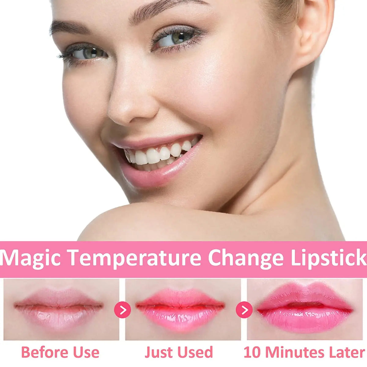 Jelly Flower Colour-Changing Lip Balm Set — 24 Pieces - image 3