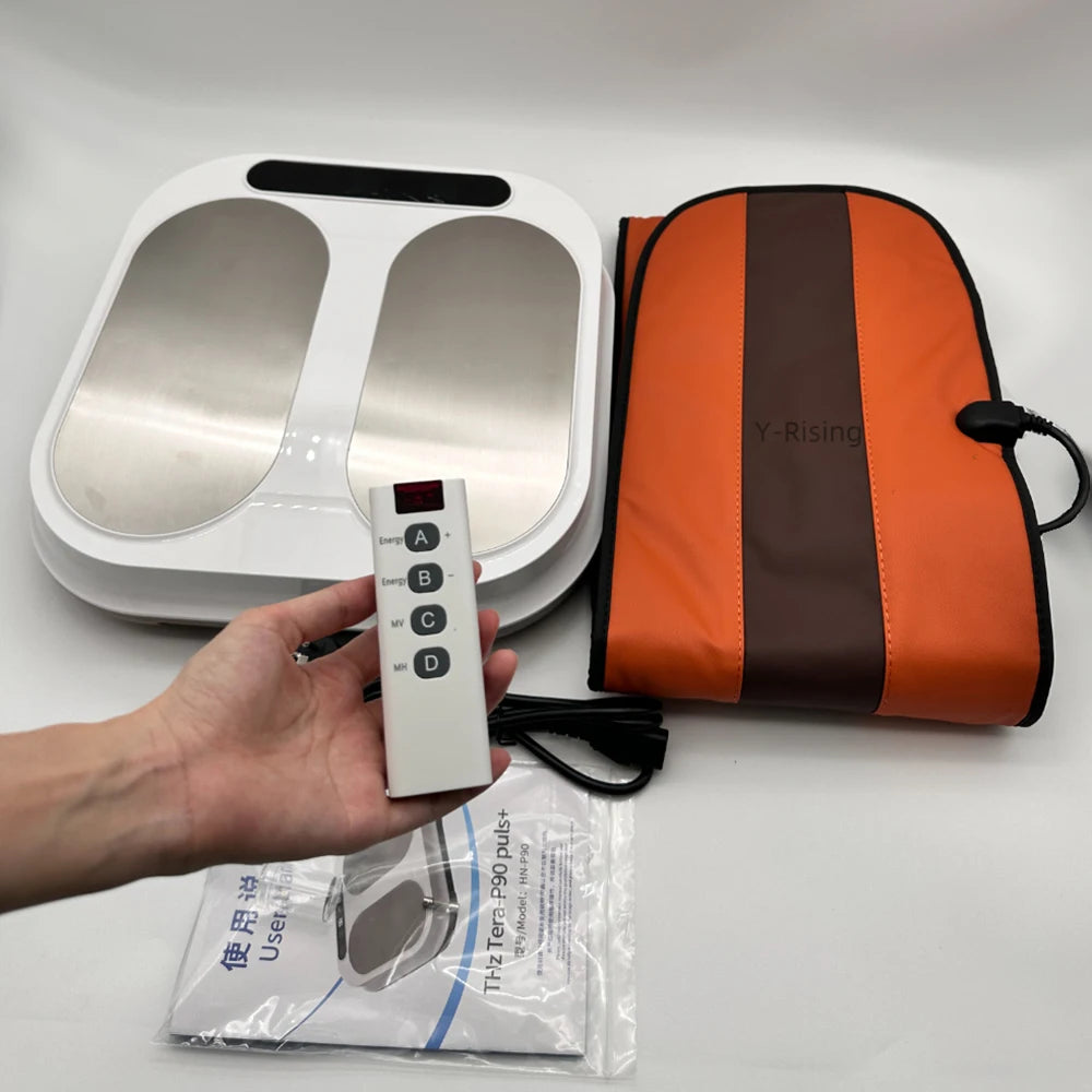 2025 New Olylife Tera P90 Enhanced Terahertz Foot Massager Thz hz Foot Spa Product Tera hz IMD Display Screen for the Elderly