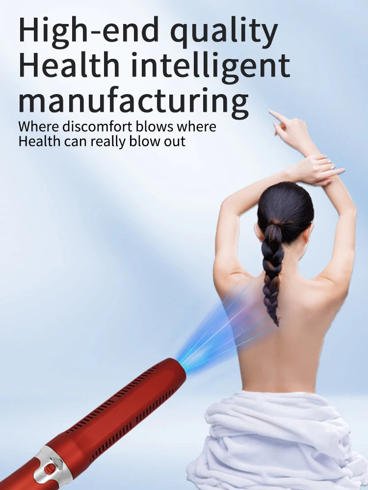 11.0 IteraCare Therapy Original Terahertz Physiotherapy Massage Health Beauty Blue Wave Cell Instrument Pain Relief Hair Dryer