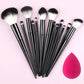 Makeup Brush Set (8–20pcs) – Foundation & Eyeshadow