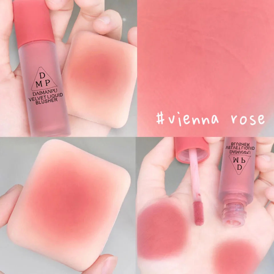 Waterproof Liquid Blush – Long Lasting Peach Red Tint