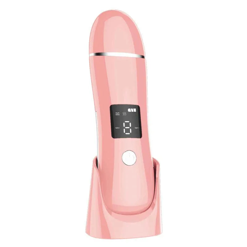 Ultrasonic Facial Cleaner – Acne & Blackhead Removal Device