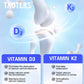 TAOTERS Vitamin D3 + K2 – Calcium Absorption & Heart Health
