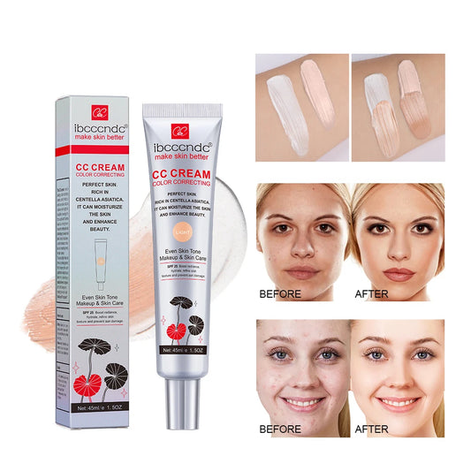 Moisturizing CC Cream – Waterproof Tinted Base