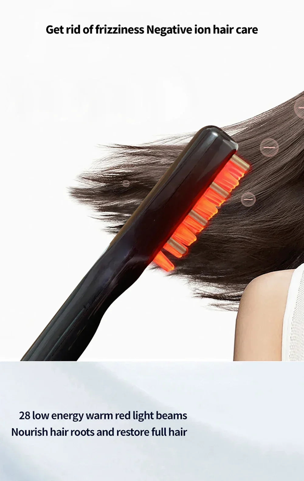 Electric Vibration Massage Comb – Hair Growth Therapy Tool