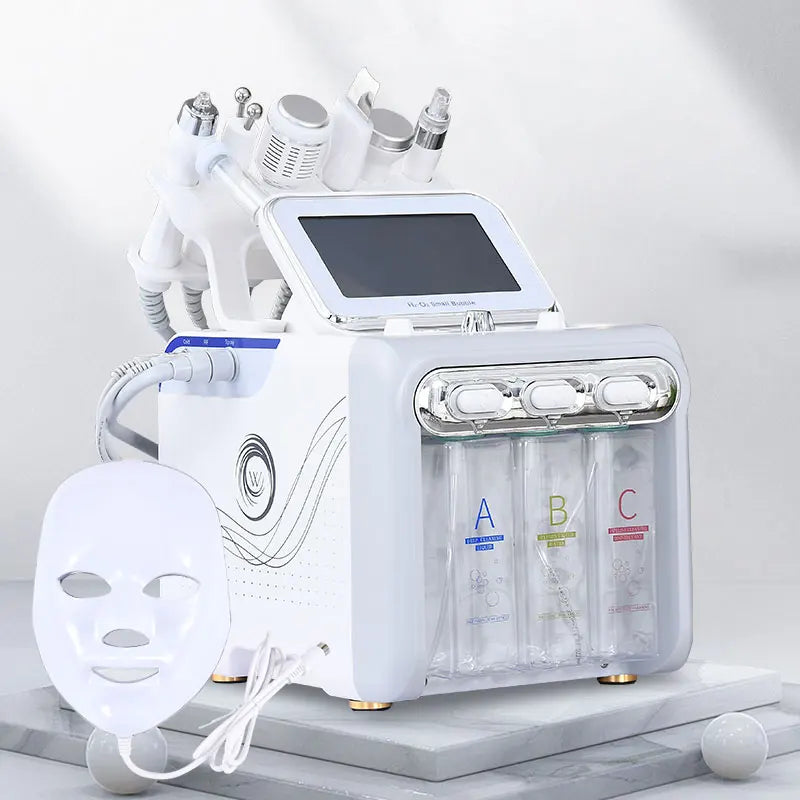 7-in-1 Hydrofacial machine at-home hydrodermabrasion device