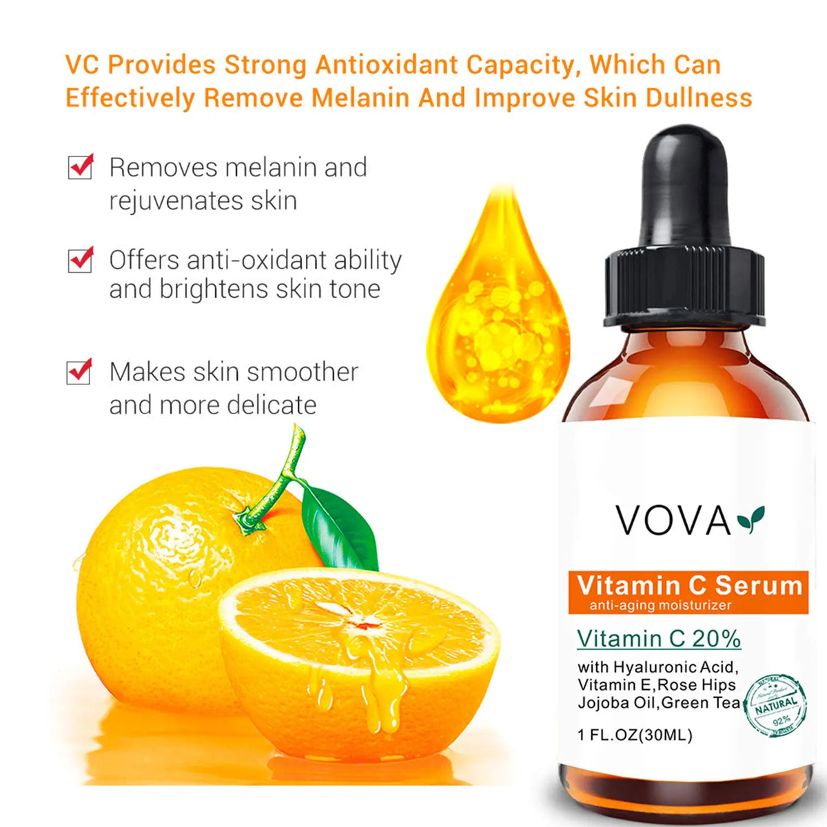 Vitamin C 20% Brightening Face Serum - image 2